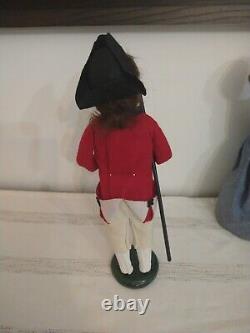 Byers Choice Williamsburg Colonial Betsy Ross Soldiers