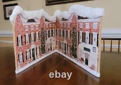 Byers Choice accessory for Carolers Display Lighted Backdrop BERKLEY STREET