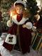 Classic Animated 24 Inch Victorian Caroler Christmas Rare Motion-ette 1996 Telco