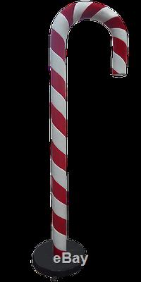 Candy Cane Christmas Display Over sized Resin Statue Free Ship