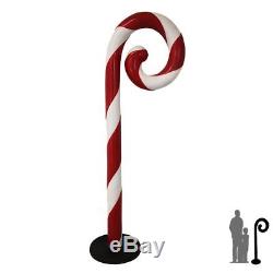 Candy Cane Statue Oversize Prop Christmas Display Movie Prop
