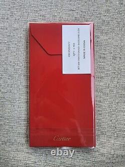 Cartier Lunar Chinese New Year Red Gold Packet Envelopes cny 2023 10 pcs