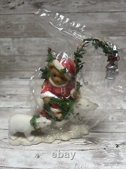 Cherished Teddies A Winter Journey with Friends 4016865 Brenden Christmas RARE