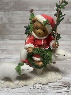 Cherished Teddies A Winter Journey with Friends 4016865 Brenden Christmas RARE