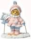 Cherished Teddies Bear Aimee Skiing Snow Much Fun Figurine 4042745 New T