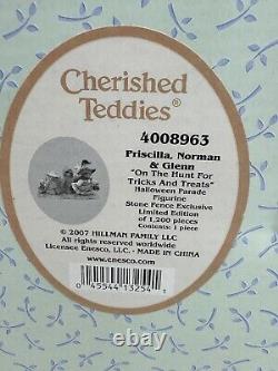 Cherished Teddies Limited Edition On The Hunt For Tricks And Treats 4008963
