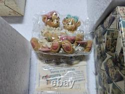 Cherished Teddies Lot Aggie Get Well Skylar and Shana Irene Ornament