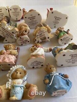 Cherished Teddies Lot Of 35 All Very Fine Condition No Damage Collectibles