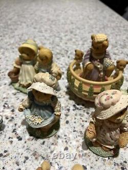 Cherished Teddies Lot Of 38 Pieces Collection