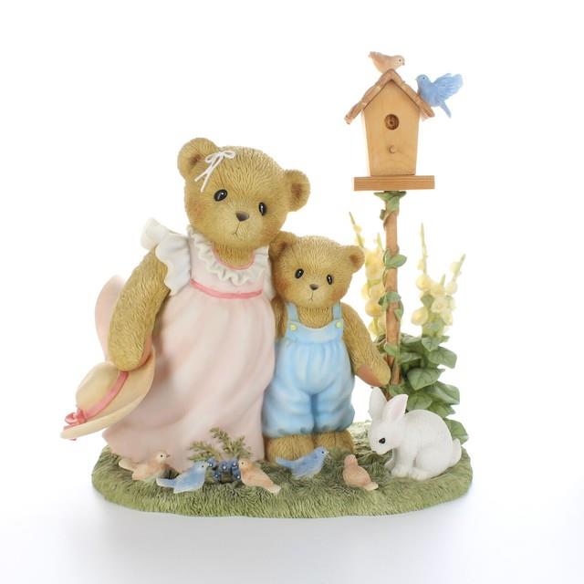 Cherished Teddies Signed Figurine 2005 Find Joy In All Of Natures Wonder 4004463