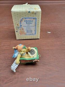 Cherished Teddies Santa Express Train & Acc. Set M/NM Nice Price Look