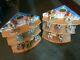 Cherished Teddies Set Of 14 Carousel Bears With Two Display Stands And Rare Bear