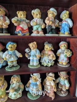 Cherished Teddies set of 18 Across the Seas with Cherished Teddies withboxes
