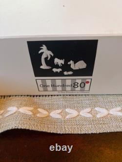 Christmas 180 Degrees Origami style Porcelain 14 piece Nativity Set (BH)