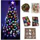 Christmas Bundle 8ft Christmas Tree + Gift Bag + Wreath + Hanging Ornamet Balls