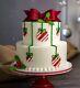 Christmas Cake Display Faux Cake Christmas Holiday Decoration Christmas Party