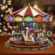 Christmas Holiday Marquee Grand Carousel Animated 240-led Musical Decoration