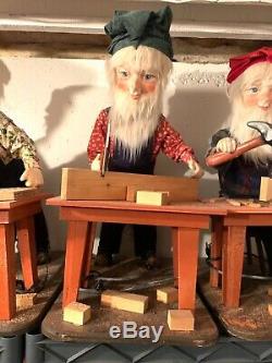 Christmas Props Santas Helpers 5 Life Size Animated Helpers