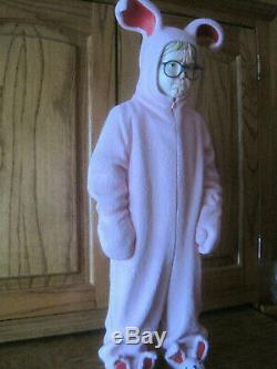 Christmas Story 26 inch Ralphie in Pink Bunny PJ Suit