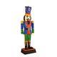 Christmas Tinsel Nutcracker 72 In. Led Holiday Indoor Outdoor Yard Decoration