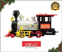 Christmas Train Set Around The Tree Holiday Classic Train Real Smoke & Sound New