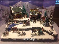 Christmas Village Display Platform Fits Well Lemax, Dept56, North Pole Christmas Village Display Platform Fits Well Lemax, Dept56, North Pole