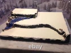 Christmas Village Display Platform Fits Well Lemax, Dept56, North Pole Christmas Village Display Platform Fits Well Lemax, Dept56, North Pole