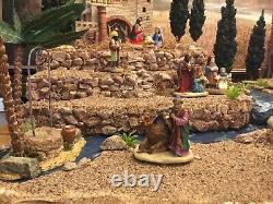 Christmas Village Display Platform For Nativity Dept 56 Little Town Of Bethlehem
