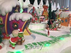 Christmas Village Display XL Platform For Dept 56 Grinch Who Ville Xmas Village