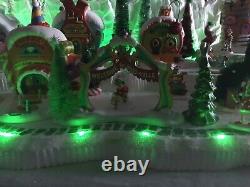 Christmas Village Display XL Platform For Dept 56 Grinch Who Ville Xmas Village