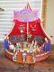 Christmas World's Fair Big Top Circus Music Box By Gold Label Collection With Box