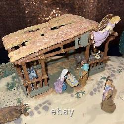 Christmas in Bethlehem Mr Christmas 1997 Animated Musical Nativity Lighted