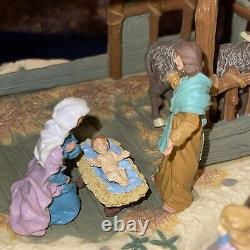 Christmas in Bethlehem Mr Christmas 1997 Animated Musical Nativity Lighted