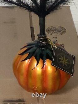 Christopher RADKO Halloween Pumpkin Tree 36 Jack O' Lantern Tree