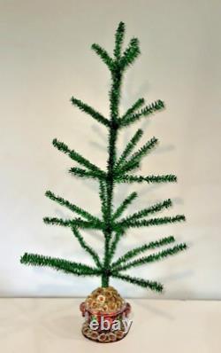 Christopher Radko Feather Tree Luck Irish Pot Of Gold St Patricks Day Christmas