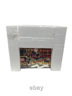 Christopher Radko North Pole Express Cookie Jar Holiday Centerpiece RARE With Box