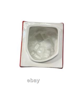 Christopher Radko North Pole Express Cookie Jar Holiday Centerpiece RARE With Box