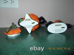 Christopher Radko Shiny Brite Halloween Cat & Pumpkin Sugar Bowl & Creamer Set Christopher Radko Shiny Brite Halloween Cat & Pumpkin Sugar Bowl & Creamer Set