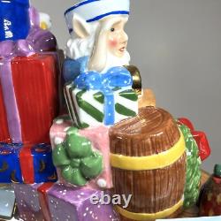 Christopher Radko XL Cookie Jar HOME FOR HOLIDAYS NAUTICAL NICK Santa Christmas