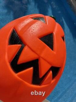 Clean Vintage Halloween Large 21 Orange Pumpkin JOL Empire Blow Mold Light Up