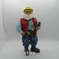 Clothtique Construction Worker Santa Possible Dreams Hardhat 2000 Department 56