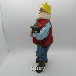 Clothtique Construction Worker Santa Possible Dreams Hardhat 2000 Department 56