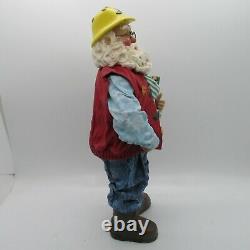 Clothtique Construction Worker Santa Possible Dreams Hardhat 2000 Department 56