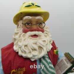 Clothtique Construction Worker Santa Possible Dreams Hardhat 2000 Department 56