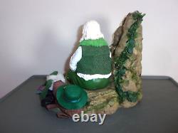 Clothtique Possible Dreams #713430 Irish Santa Woodland Waterfall Figurine