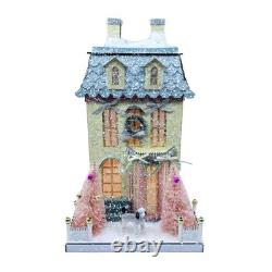 Cody Foster Christmas Light Up House, Glitter House, White Chateau, HOU-307 2024