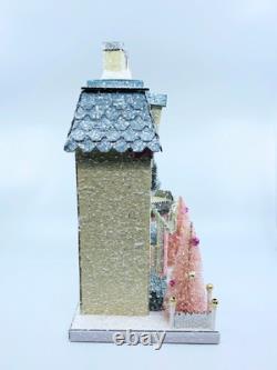 Cody Foster Christmas Light Up House, Glitter House, White Chateau, HOU-307 2024