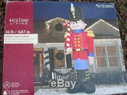 Colossal 16' Gemmy Lighted Toy Soldier Christmas Airblown Inflatable-NEW