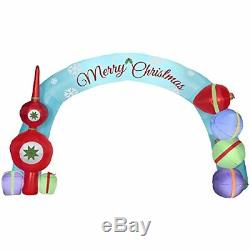 Colossal 18' Gemmy Lighted Ornament Archway Christmas Airblown Inflatable-NEW