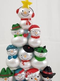 Concert Snowmen Hallmark 2014 Christmas Complete with Conductor Interactive